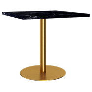 Gold Halo Cafe Table